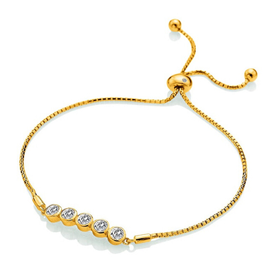 Byzylyk për femra Hot Diamonds DL699, i artë