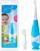 Furçë dhëmbësh elektrike Brush-Baby BabySonic, për fëmijë 0-3 vjeç, LED, dridhje të buta, blu