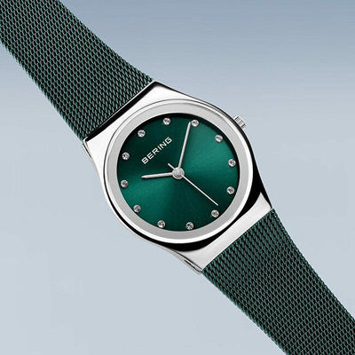 Orë dore për femra Bering Classic 12927-808, e gjelbër