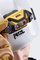 Llambë koke Petzl PIXA E120AA00, 450 lumens, IP68, e zezë me të verdhë