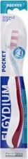 Furçë dhëmbësh udhëtimi Elgydium Pocket Medium, e palosshme, qime mesatare, shumëngjyrëshe