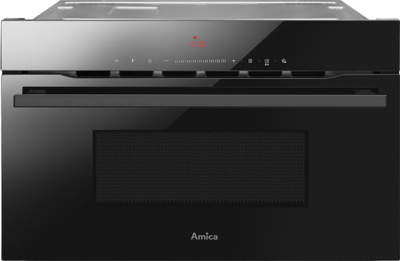 Furra me mikrovalë e integruar Amica AMGB20E3GB, 20L, 700W, e zezë