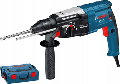 Çekiç rrotullues Bosch GBH 2-28, 880W, me goditje, blu