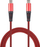 Kabllo USB 2GO USB C në USB C, 1m, USB 3.2 Gen 1, e kuqe
