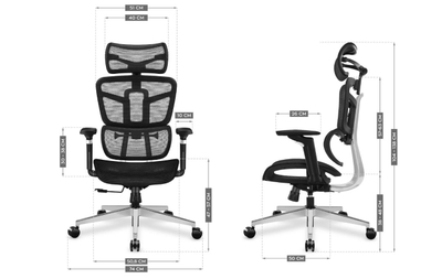 Karrige zyre Mark Adler Expert 9.5, ergonomike, e zezë
