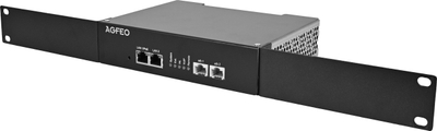 Систем телефон PBX Agfeo ES 22x IT, on premise, за канцеларии, сив