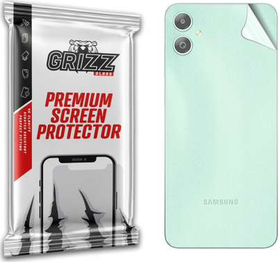 Folie mbrojtëse Grizz SatinSkin për Samsung Galaxy M05, mrapa, transparente