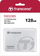 Disk SSD Transcend SATA III (TS128GSSD230S), 128GB, 2.5", i bardhë 