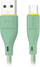 Kabllo USB në microUSB Miccell VQ-D06, 2.4A, 1m, jeshile