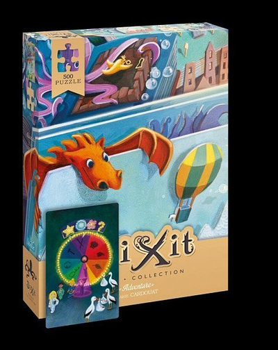 Puzzle Dixit Adventure, 500 copa, koleksion, shumëngjyrësh