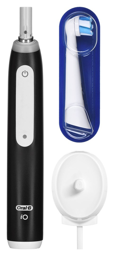 Furçë dhëmbësh elektrike Oral-B iO Series 3, 3 mënyra pastrimi, sensor presioni, e zezë
