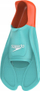 Rrema noti Speedo Adult Biofuse Training Fin, silikon, për të rritur, turquoise e kuqe