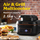 Fritezë ajri Russell Hobbs, 5.5L, 1745W, e zezë