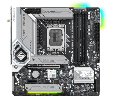 Матична плоча Asrock B760M Steel Legend WiFi Intel B760 LGA 1700 micro ATX