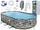 Pishinë kopshti Bestway Steel Pro Max 56719, 610x366x122 cm, me pompë, gri