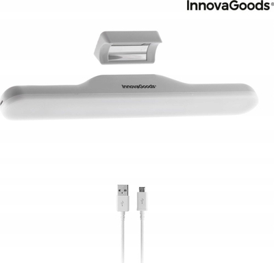 Lampë magnetike LED InnovaGoods Lamal, e rikarikueshme, 3 nivele drite, e bardhë