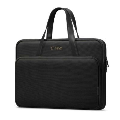 Çantë laptopi Tech-Protect Carrying Bag, 13-14", kundra ujit, e zezë