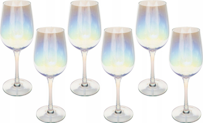 Set kupa vere Secret De Gourmet Fantasy, 6 copë, 380 ml, transparente