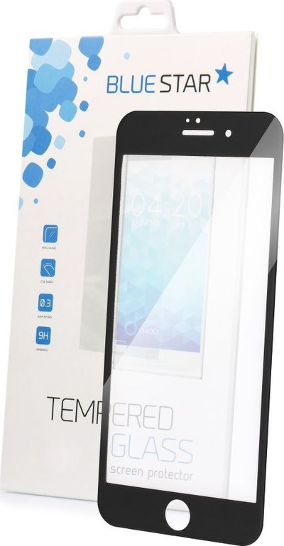 Заштитно стакло Blue Star 5D за iPhone 7 8 SE 2020, 4.7", црно