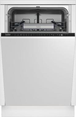 Lavastovilje e integrume Beko DIS48020, 45cm, 10 sete, inoks
