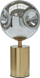 Lampë tavoline BOYD Metal Brass, bazë metalike, kupë xhami, ngjyrë bronzi