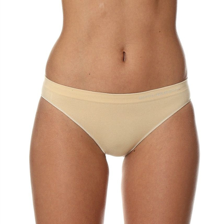 Breçka bikini për femra Brubeck Comfort Cotton BI10020A, madhësia L, bezhë