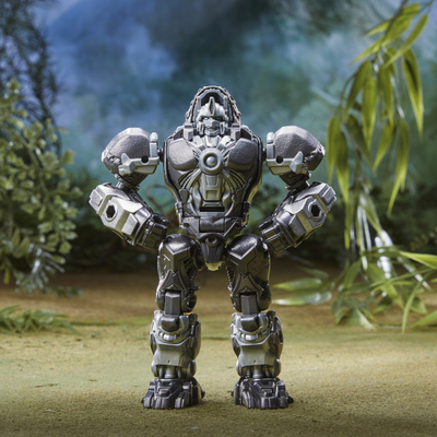 Figurë lodër Hasbro Transformers Beast Weaponizer Alliance MV7 Battle Changers, set 2 figura, 13 cm dhe 8 cm, shumëngjyrëshe