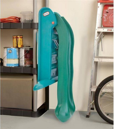 Rrëshqitëse për kalamaj Little Tikes Go Green Large, 150 cm, plastike e ricikluar, jeshile