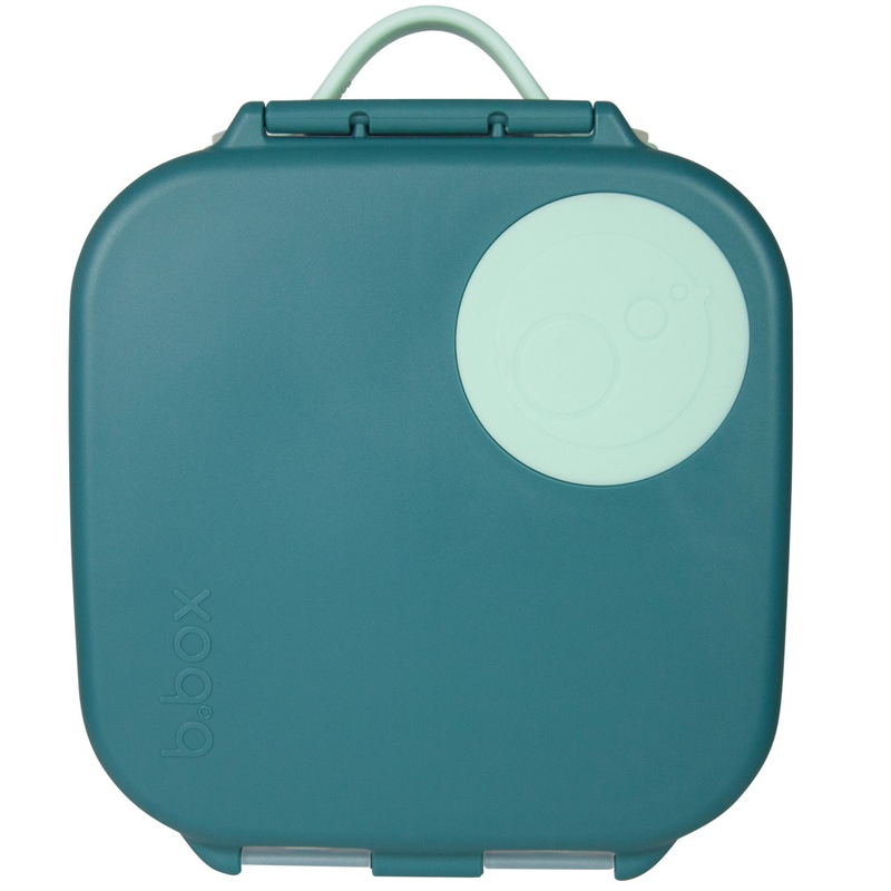 Kuti ushqimi b.box Mini Snack Box, me ndarje, Emerald Forest