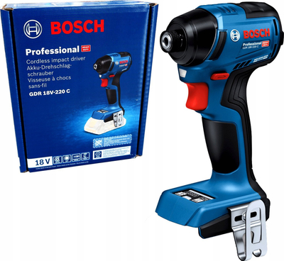 Vidëruarëse goditëse Bosch GDR 18V-220 C, 18V, brushless 220Nm, blu