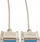 Kabllo serial Roline DB25 F/F, 3m, gri