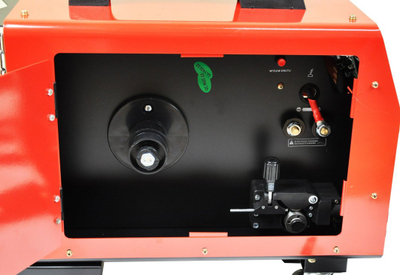 Aparat saldimi Weldman Micro MIG 200, MIG MAG MMA, inverter IGBT, i kuq