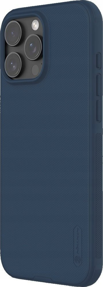 Mbështjellës Nillkin Super Frosted PRO për iPhone 16 Pro Max, TPU, blu