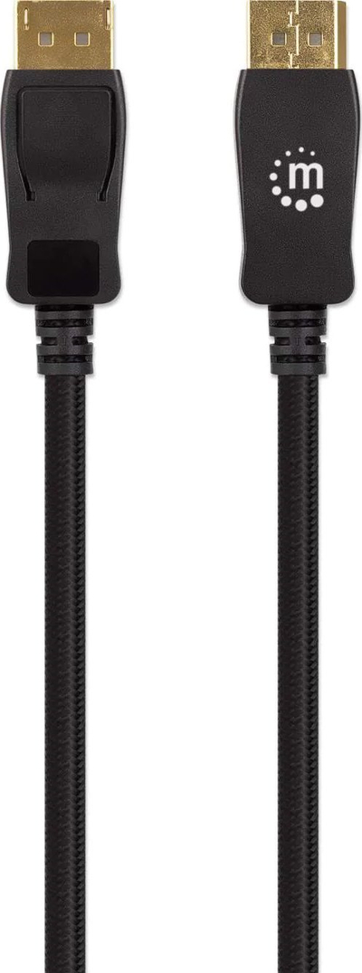 Kabllo DisplayPort Manhattan 353625, 3m, DisplayPort 1.4, e zezë