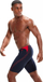 Rroba banje jammer Speedo Hyper Boom Splice, ECO Endurance+, për burra, blu e errët me të kuqe