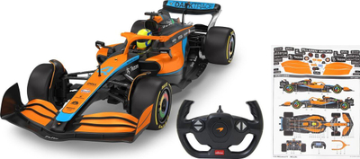 Makine garash me telekomandë Jamara Deluxe Cars McLaren MCL36 1:12, 2.4 GHz, portokalli