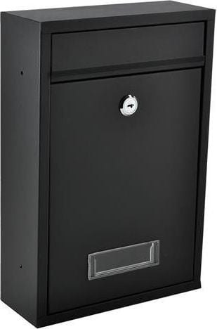 Kasafortë poste me kyç, metal, e zezë