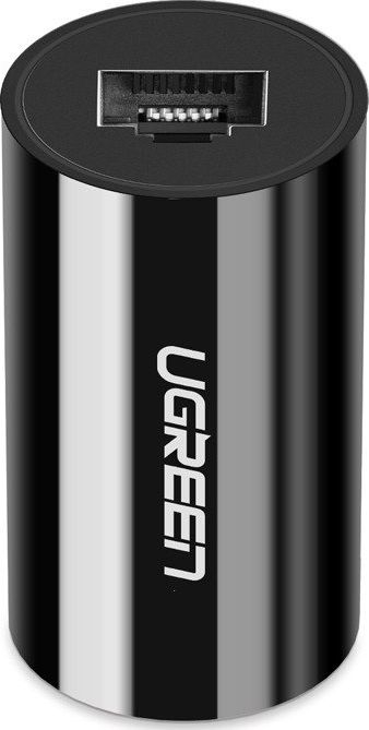 Adapter rrjeti Ugreen Anti-Thunder, lidhës RJ45, me mbrojtje kundra rrufes, i zi