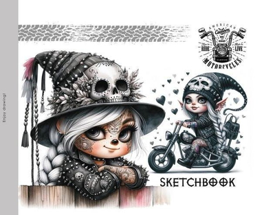 Bllok vizatimi FRESH TW Gnomes, 200x143mm, 24 faqe 100g/m², shumëngjyrësh