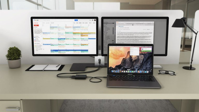 Dok i-TEC C31DUAL4KHDMI, USB-C në 2x HDMI, 4K, i zi