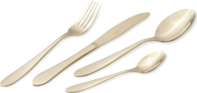Set bestekësh BerlingerHaus, 24 pjesë, çelik inoks, ngjyrë champagne e artë