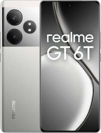 Telefoni Realme GT 6T, 6.78", 8GB 256GB, argjent