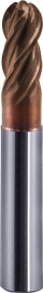Freza karbidi FANAR Mastermill B440N, diametër 8mm, R4.0 Z4, VHM TS