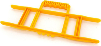 Bobinë për kabllo me dorezë, 40 m, plastike, e verdhë