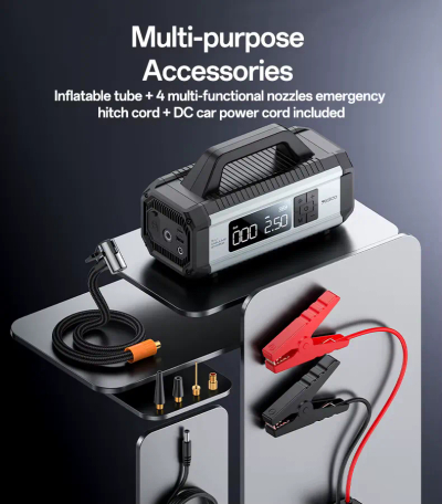 Starter Baterie & Kompresor Ajri Rimbushes 4x2500mah