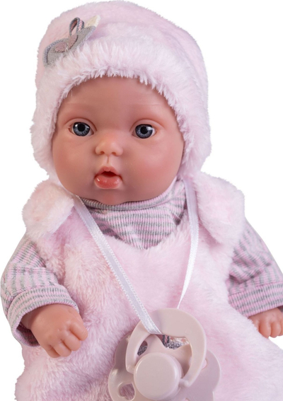 Lodër bebe Antonio Juan Picolin, 21 cm, vinil, për fëmijë 2+ vjeç