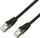 Kabllo rrjeti MicroConnect CAT6A S/FTP, 0.5m, RJ-45, e zezë