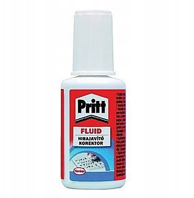 Lëng korrektues Pritt me furçë, 20ml, i bardhë