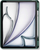 Mbulesë tablet NEXT ONE Rollercase, për iPad Air M2 13", me mbajtëse për Apple Pencil, e gjelbër