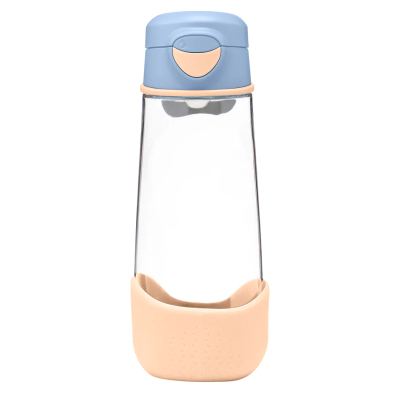 Shishe sportive b.box Tritan, 600ml, pa rrjedhje, blu midnight